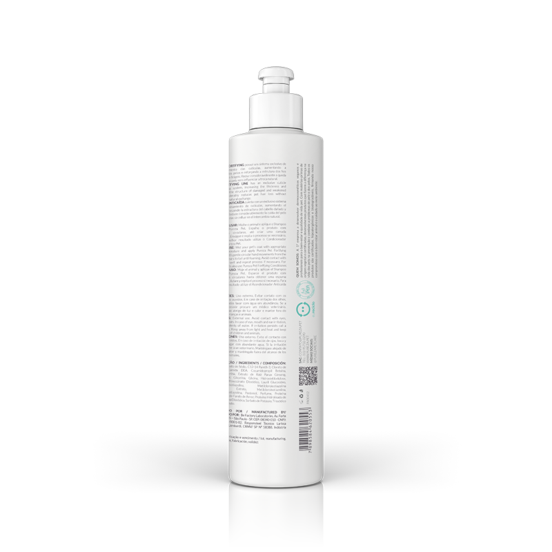 Anti-Shedding Shampoo: Reduces Fur Loss by 80% (Ginseng & Vitamin Complex) - 300ml