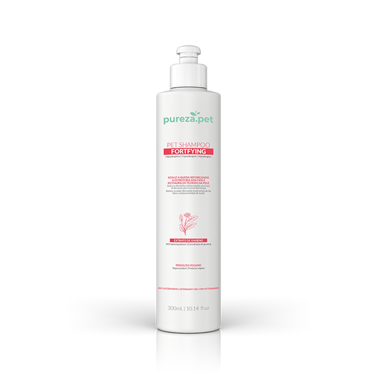 Anti-Shedding Shampoo: Reduces Fur Loss by 80% (Ginseng & Vitamin Complex) - 300ml