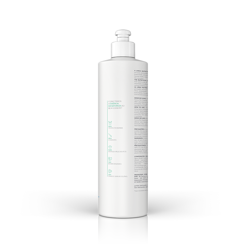 Professional Deep Nutrition Shampoo: Restores Dry & Damaged Coats (Grape Seed & Calendula) - 1L