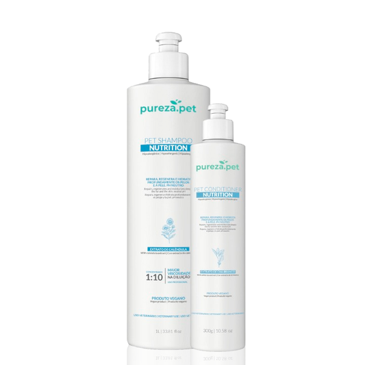 Shampoo kit 1 liter and conditioner 300ml Nutrition line